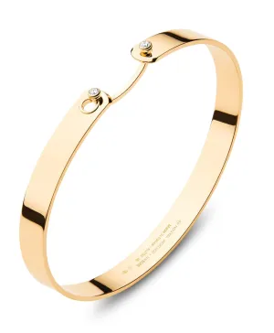 'Monday Morning' Bangle in Yellow Gold