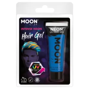 Moon Glow Intense Neon Uv Hair Gel, Blue