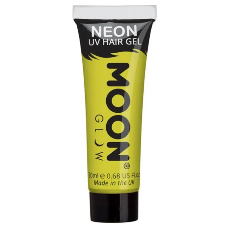 Moon Glow Intense Neon Uv Hair Gel, Yellow