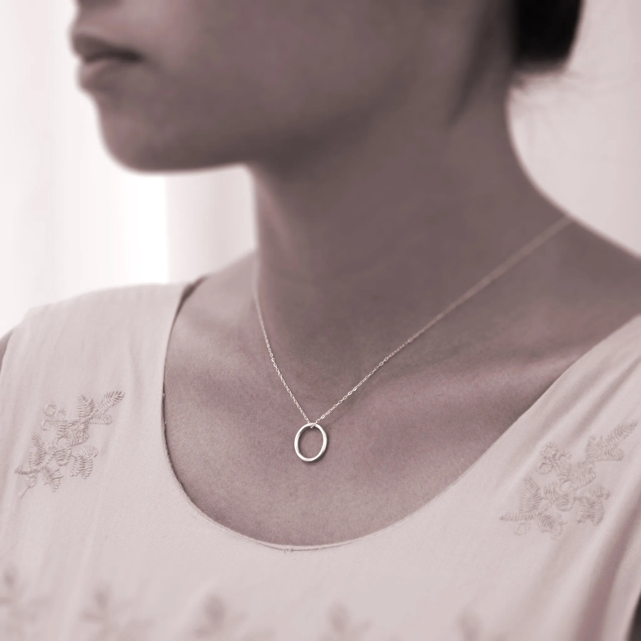 Mother's Day Jewelry - Mother Sterling Silver Necklace - Personalized