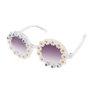 Mud Pie Queen Bee Round Sunglasses