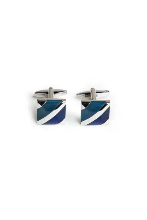 Multicolored Bullet Back Cufflinks