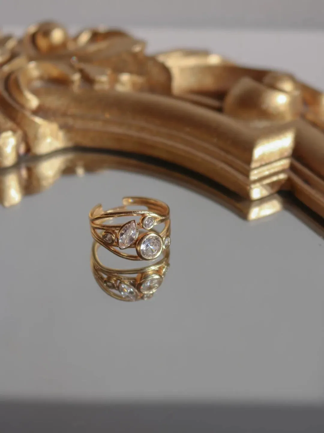Multiple Drops Ring