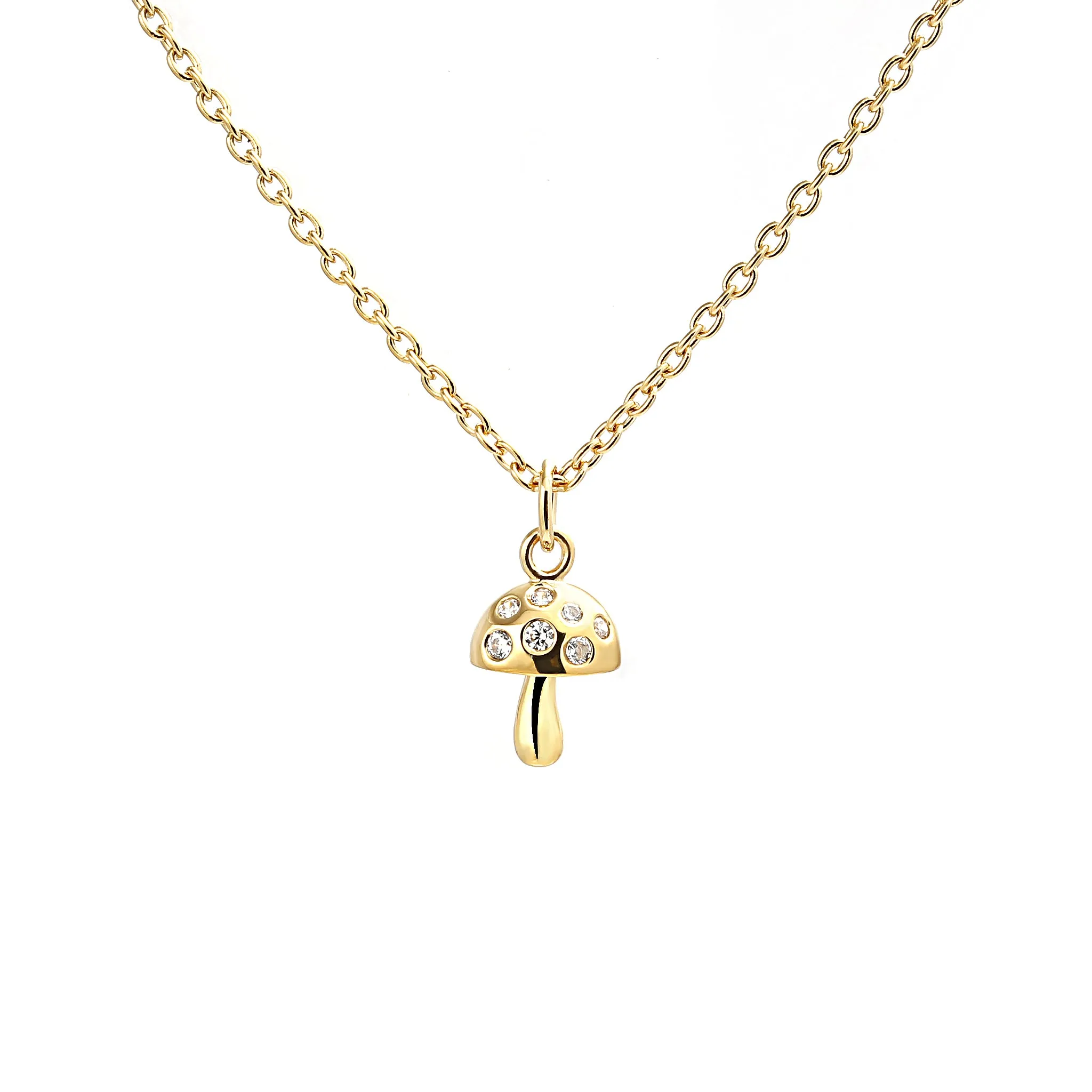 Mushroom Necklace