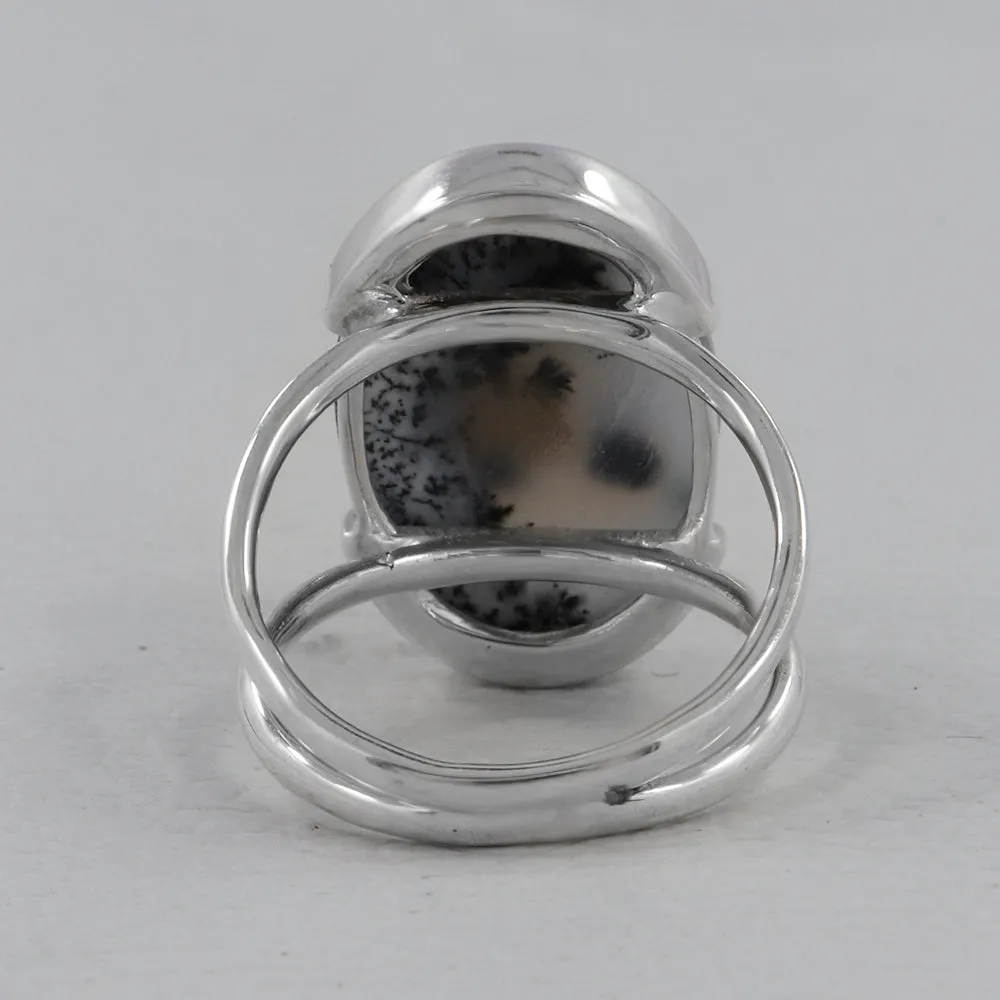 Mustard Jasper  Silver Ring