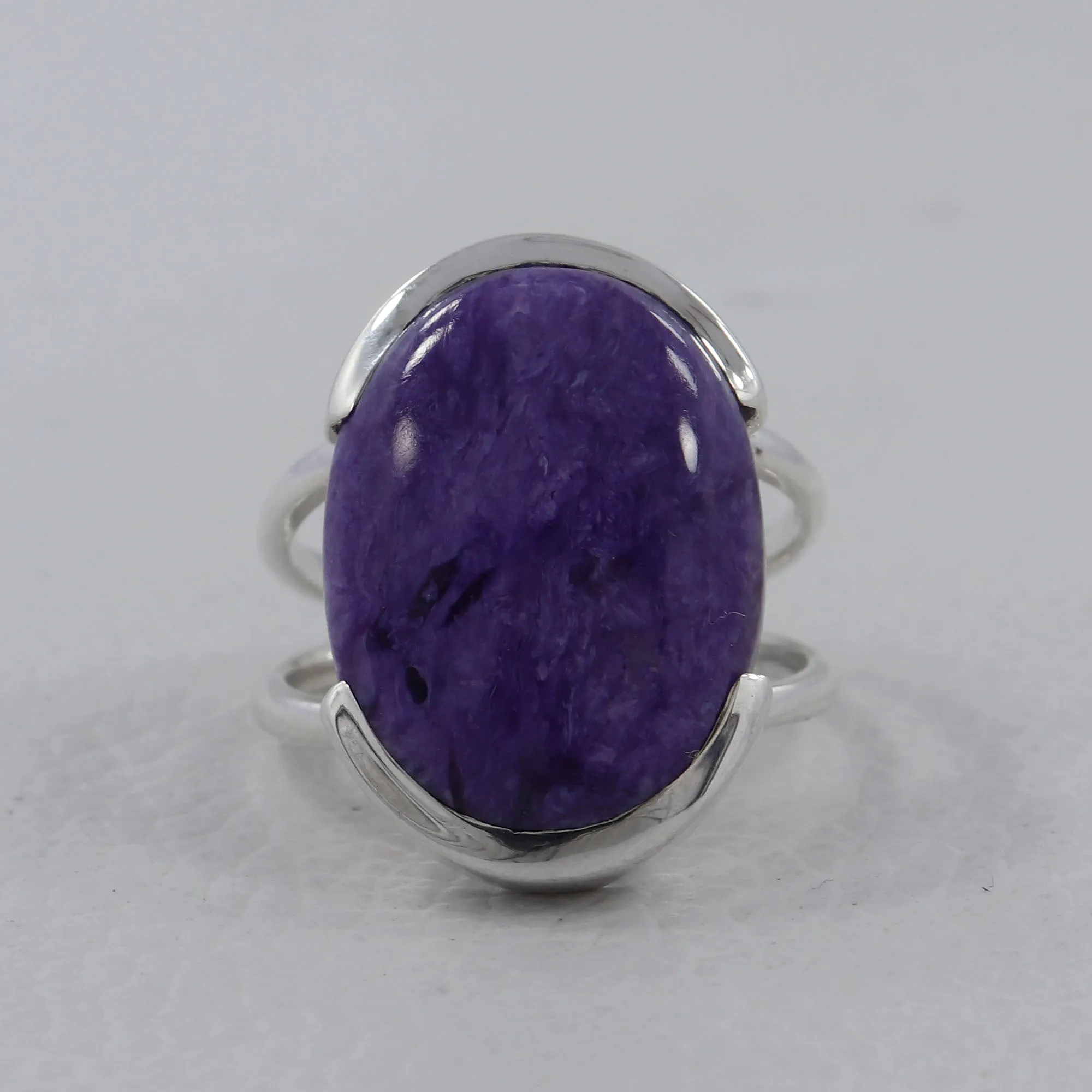Mustard Jasper  Silver Ring