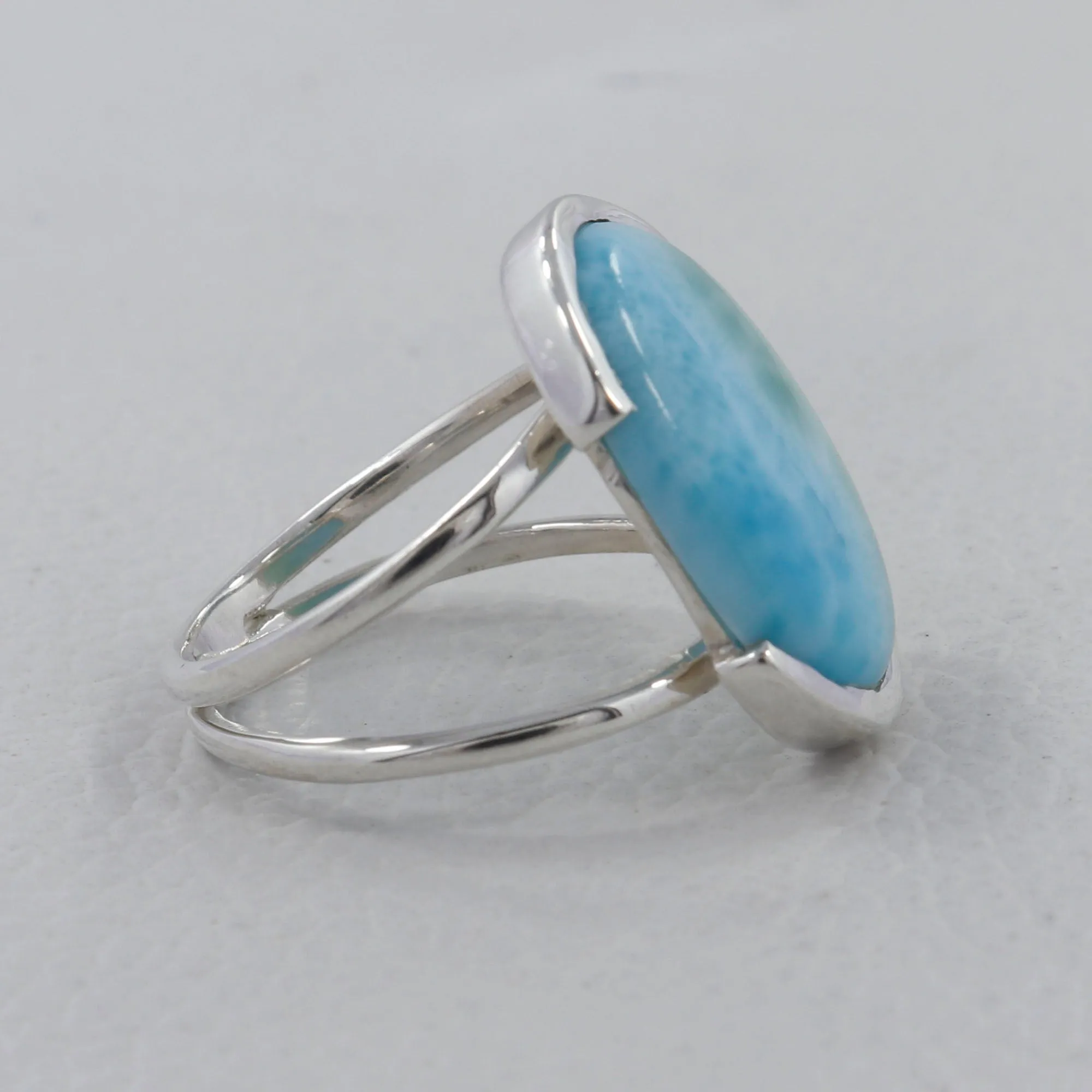 Mustard Jasper  Silver Ring