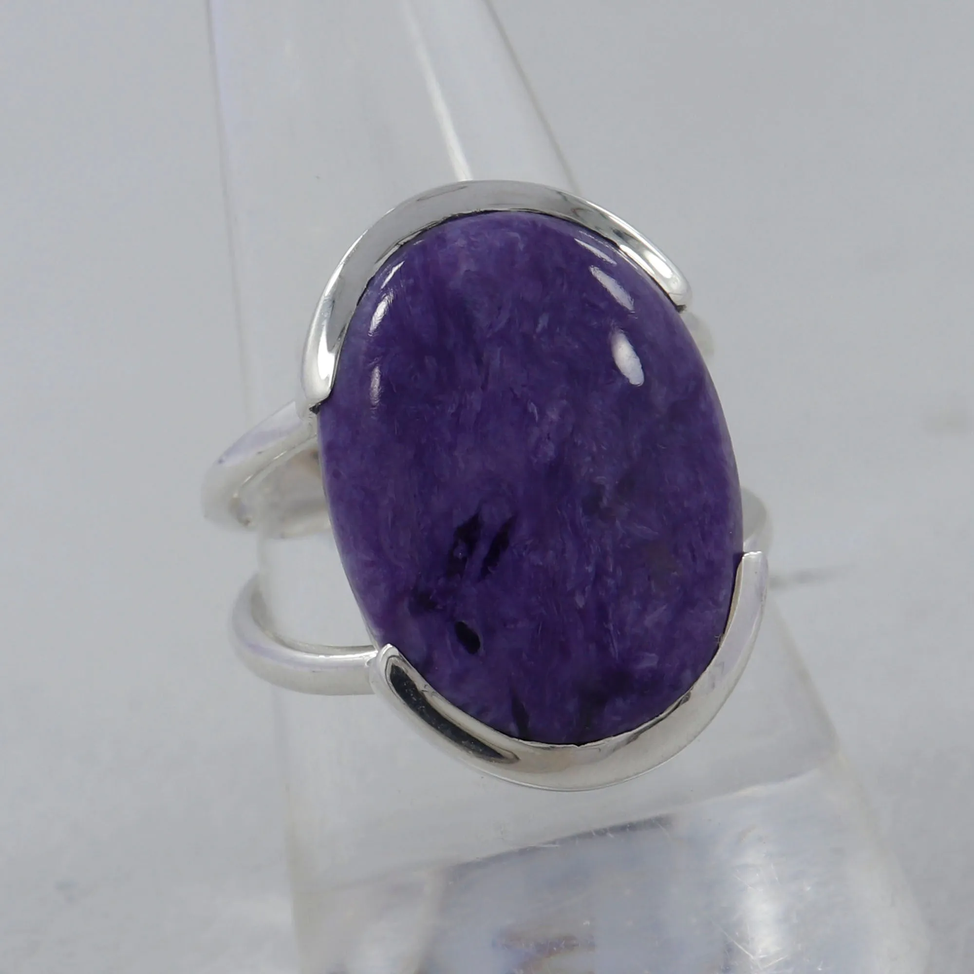Mustard Jasper  Silver Ring