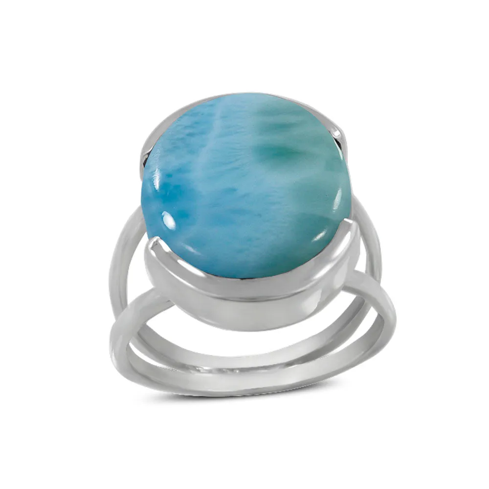Mustard Jasper  Silver Ring