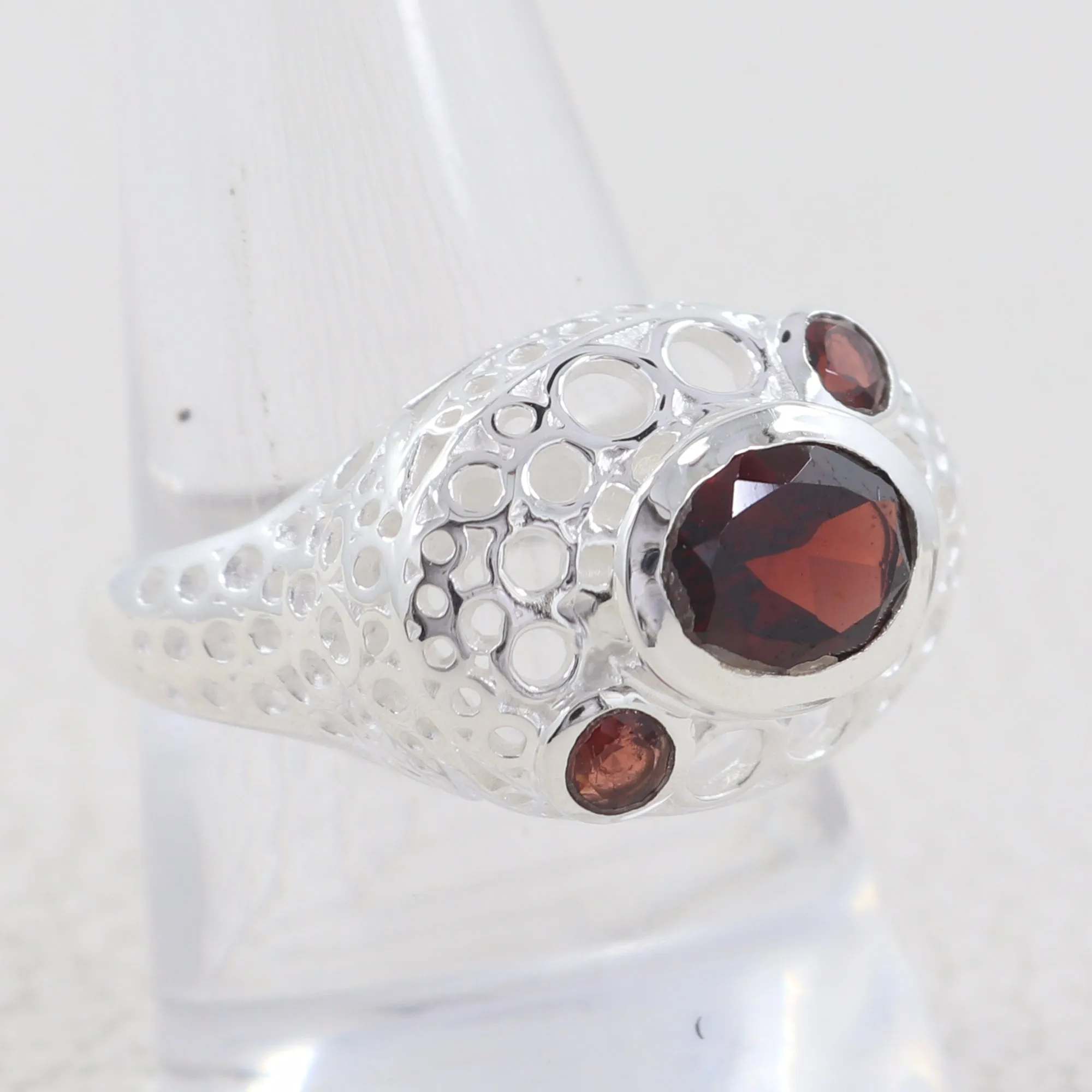 Natural Amethyst 925 Sterling Silver Ring