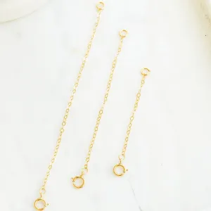 Necklace Extender Chain - 3 Piece Set - 2, 3, 4 inch