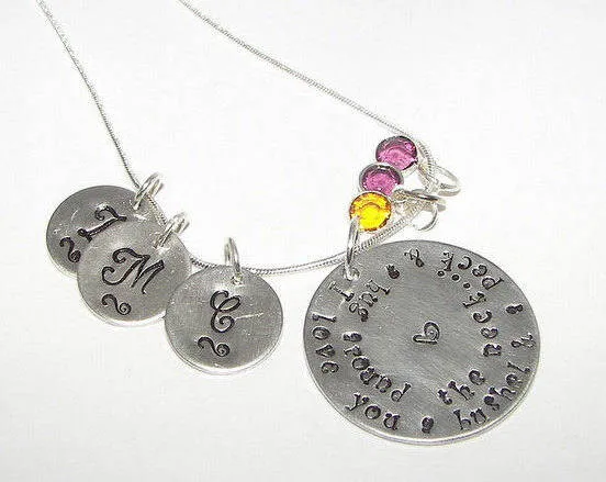 Necklace with kids names, kids name necklace for mom, necklace for mom, stacked name necklace, custom kids name necklace, Custom Mom gift