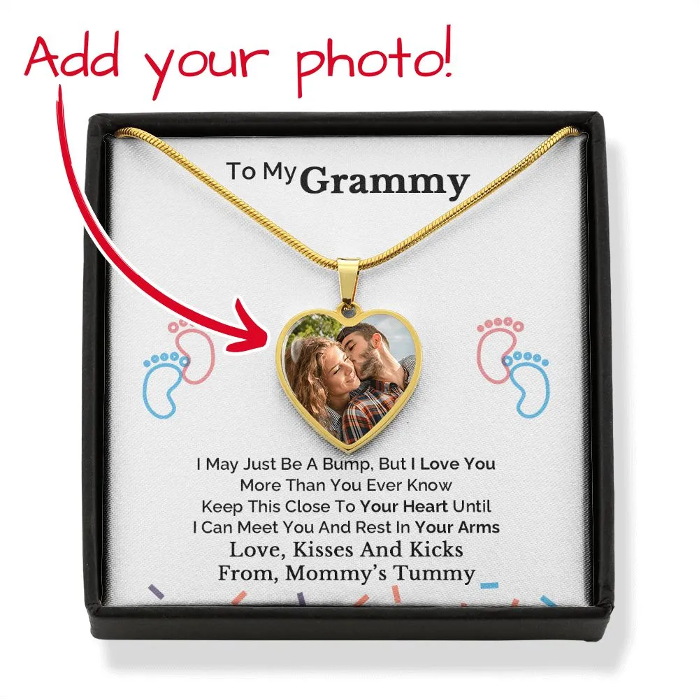 New Grandma Sonogram Necklace