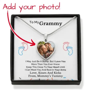 New Grandma Sonogram Necklace