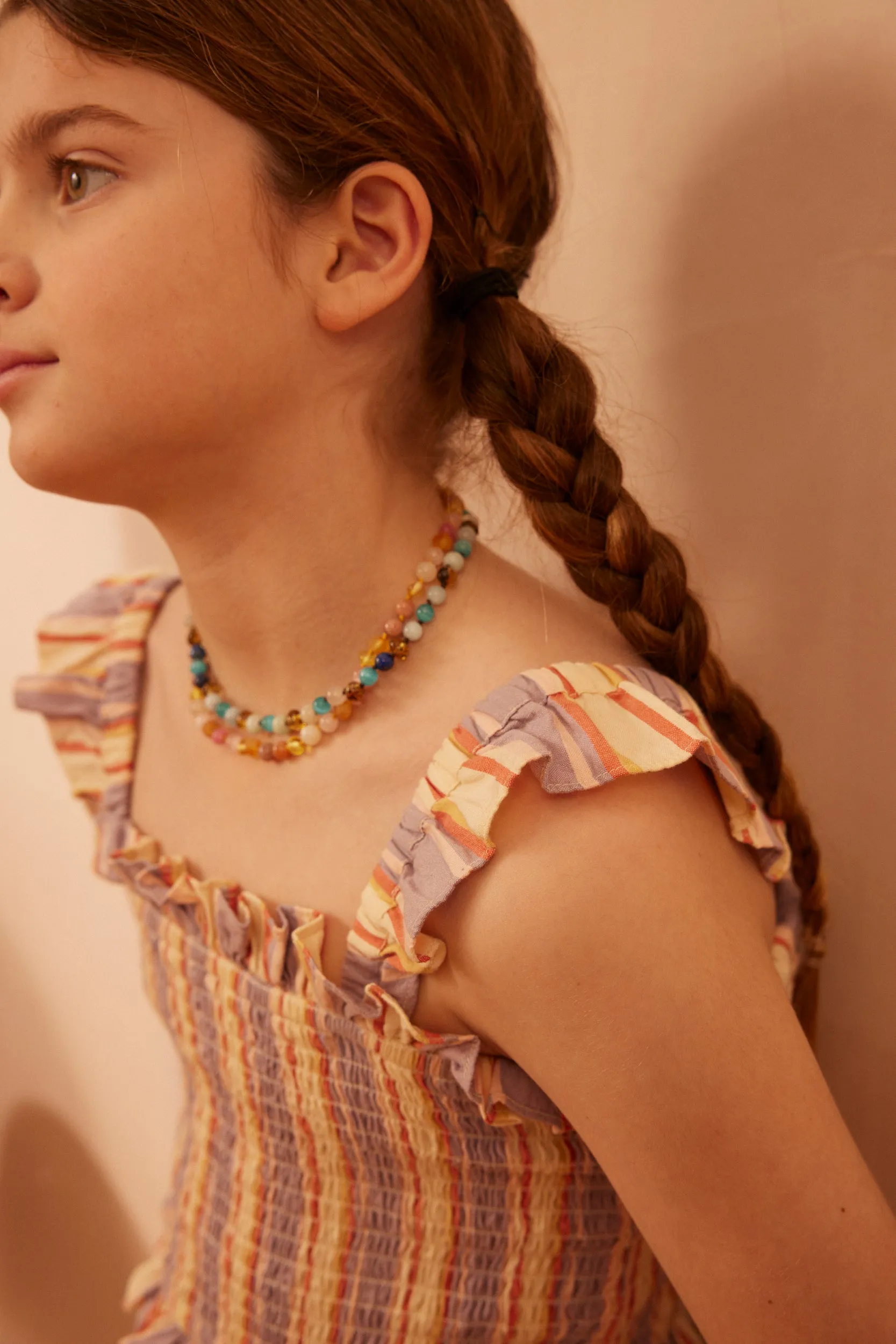 Nirrimis x Apolina Agnes Necklace - Cornflower (EXCLUSIVE)
