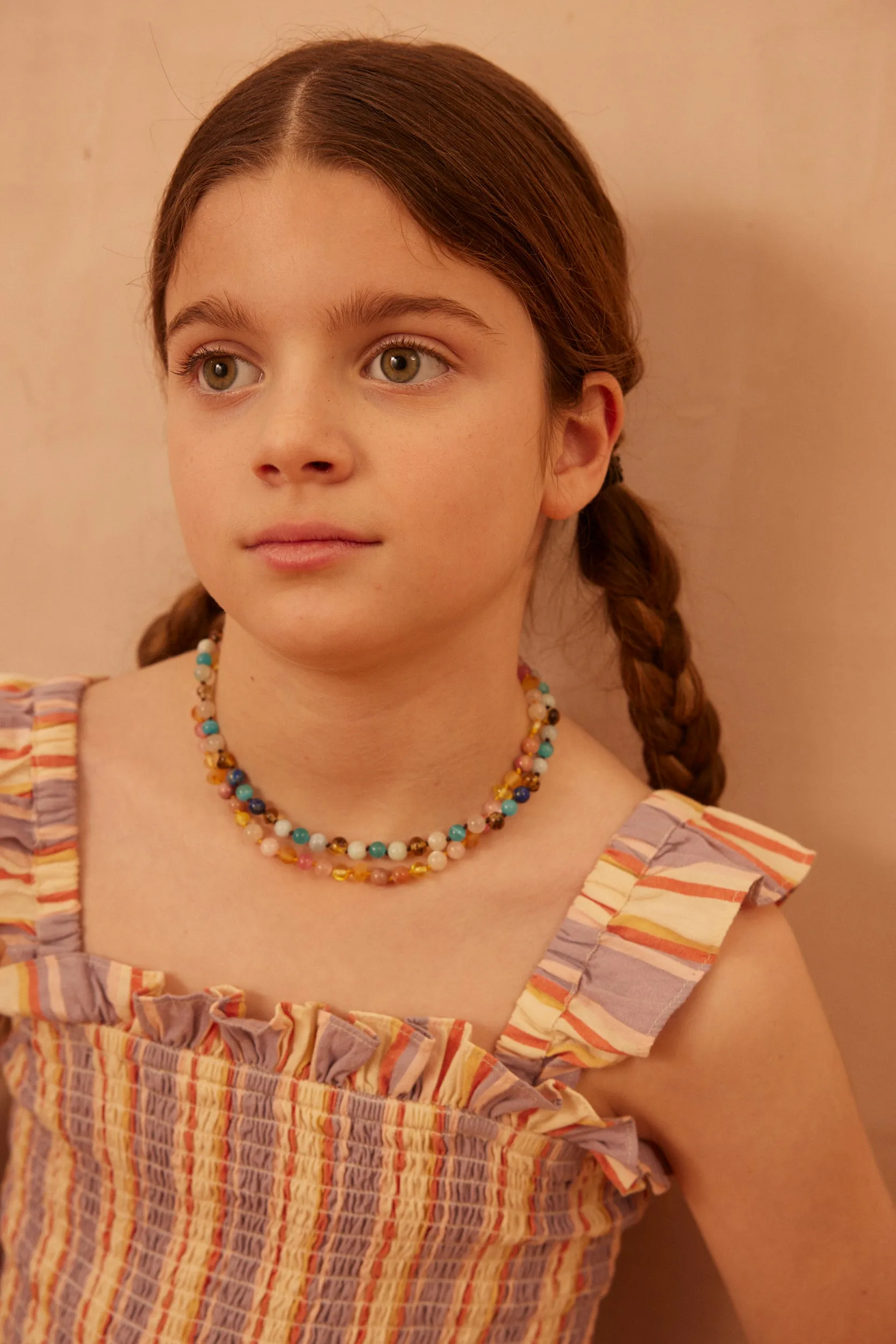 Nirrimis x Apolina Agnes Necklace - Cornflower (EXCLUSIVE)