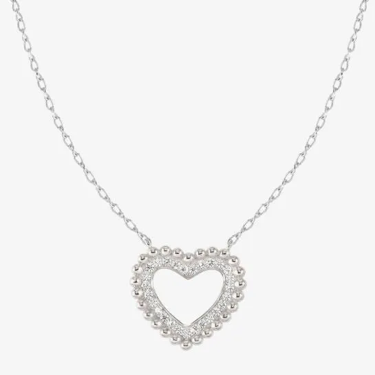 Nomination Lovecloud Silver Heart Necklace