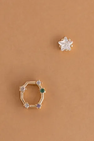 O Constellation Earrings