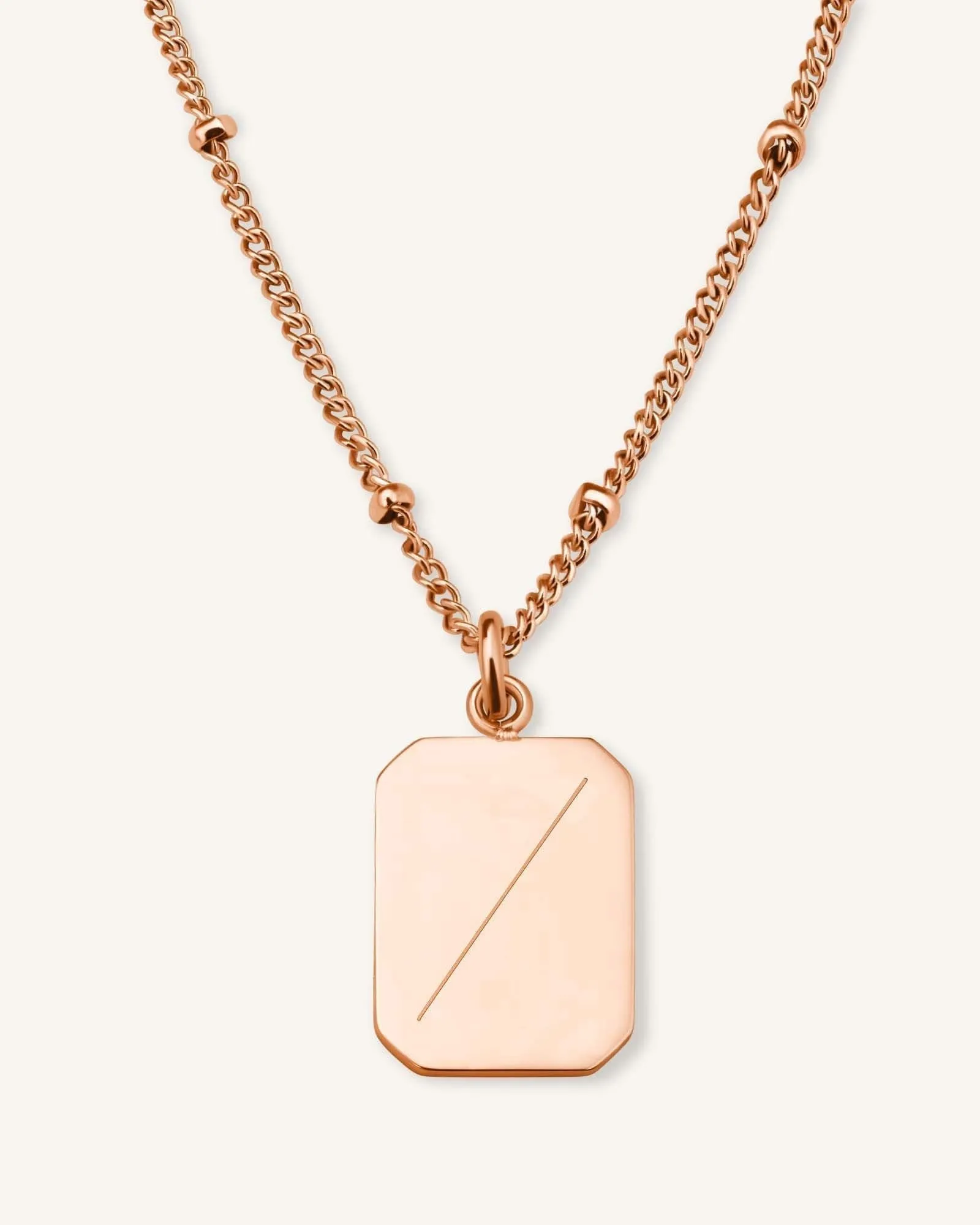 Octagon Necklace