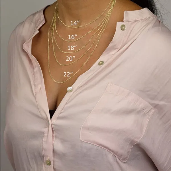 Old English Year Necklace
