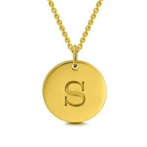 'One In A Million' Copper Personalized Initial Pendant Necklace-Adjustable 16”-20”