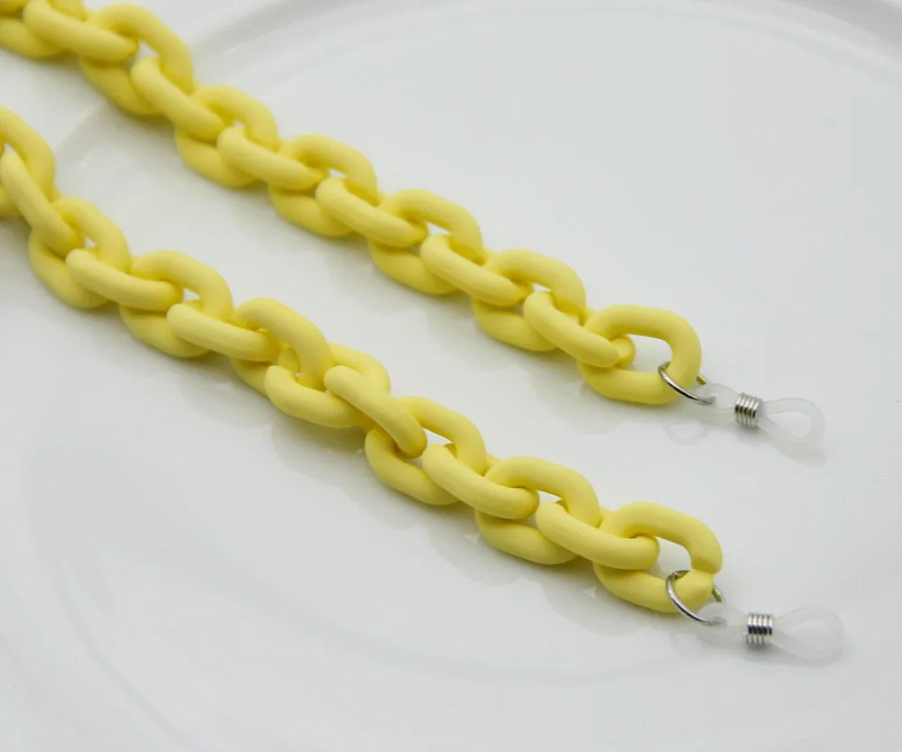 Original beaded and disc chain long coin necklace