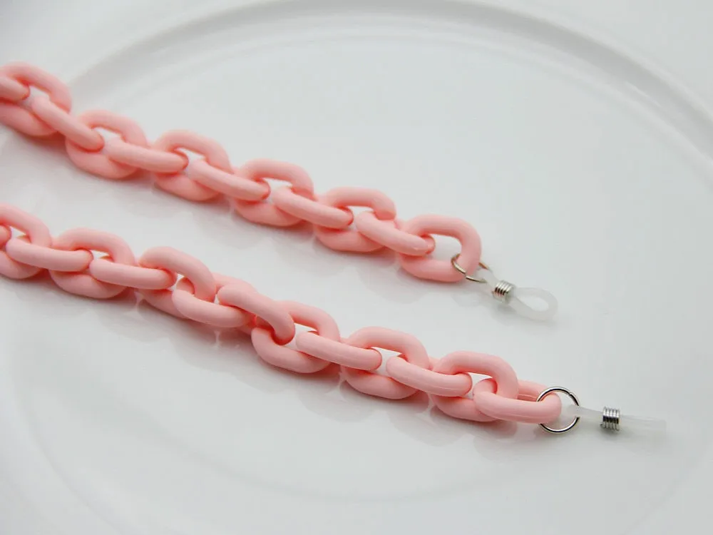 Original beaded and disc chain long coin necklace