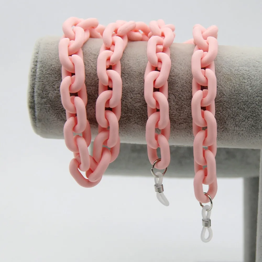 Original beaded and disc chain long coin necklace
