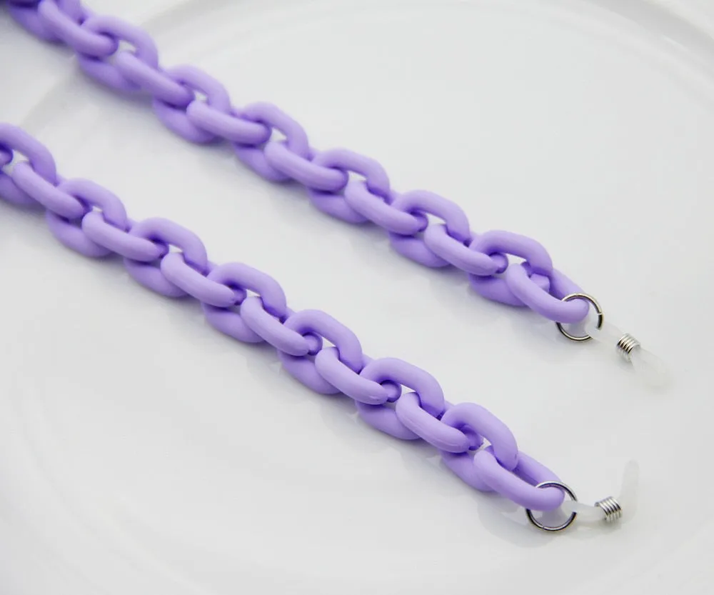 Original beaded and disc chain long coin necklace