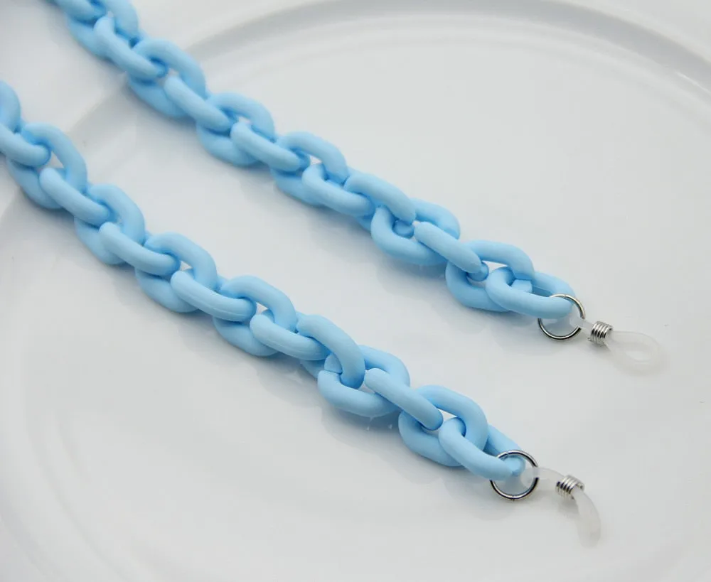 Original beaded and disc chain long coin necklace