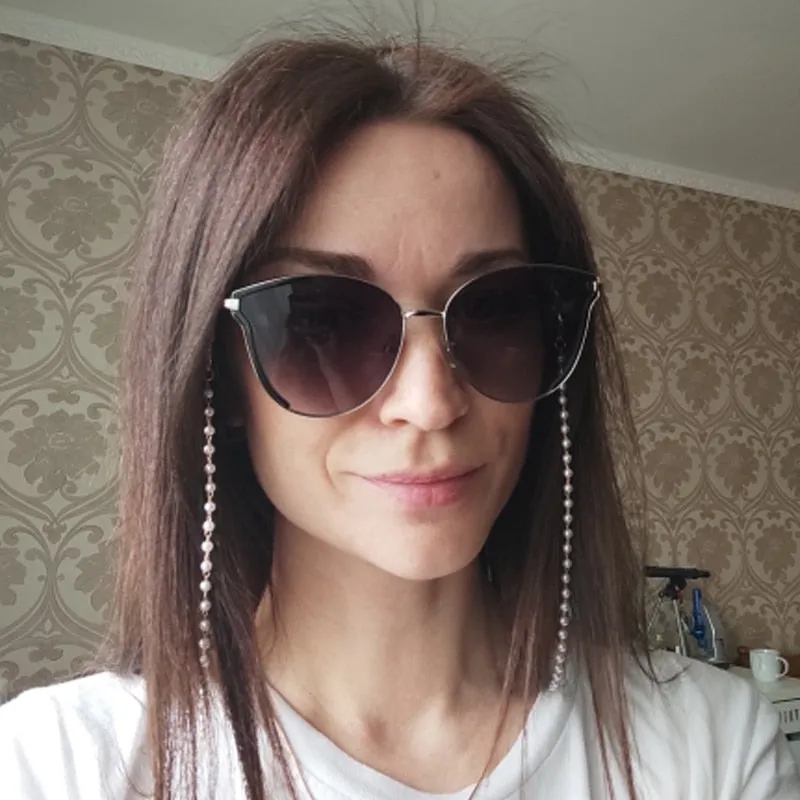 Original Fashion Eyeglasses Chain Imitation Pearl Beaded Chain for Women Necklace Bracelet Sunglasses Eyewear Retainer Hanging Rope