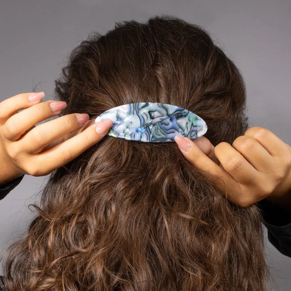 Oval Barrette Clip