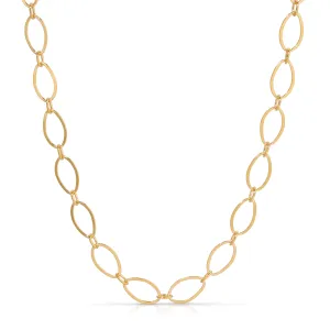 Oval Link Chain Necklace