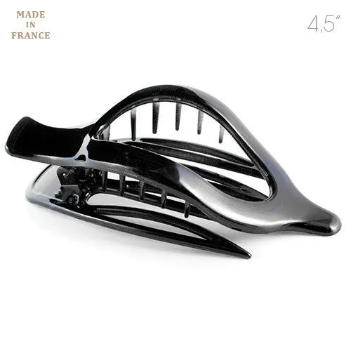 Oval Shaped Black Duck Beak Clip