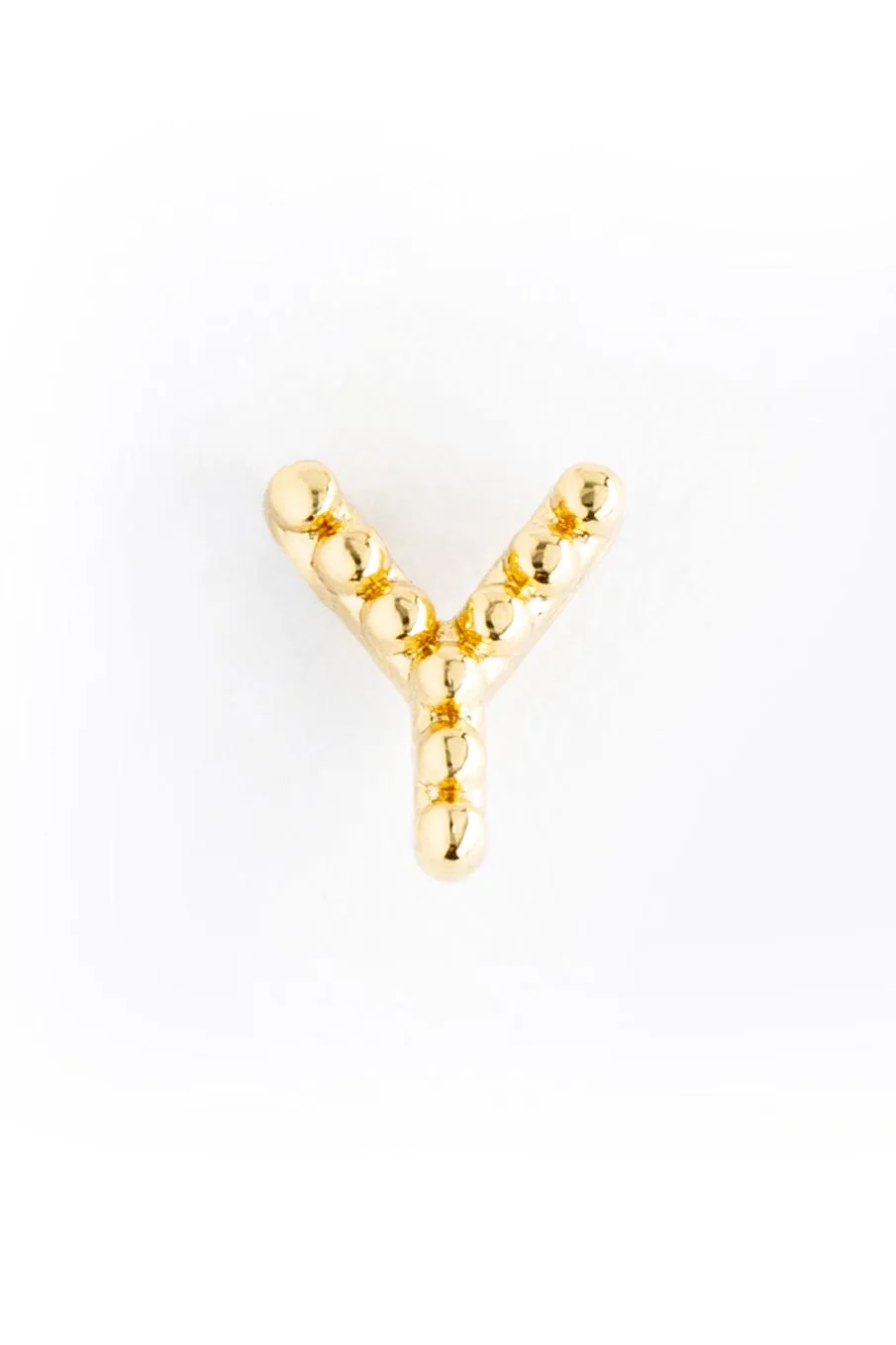 Pearl Y Ball Stud Earrings