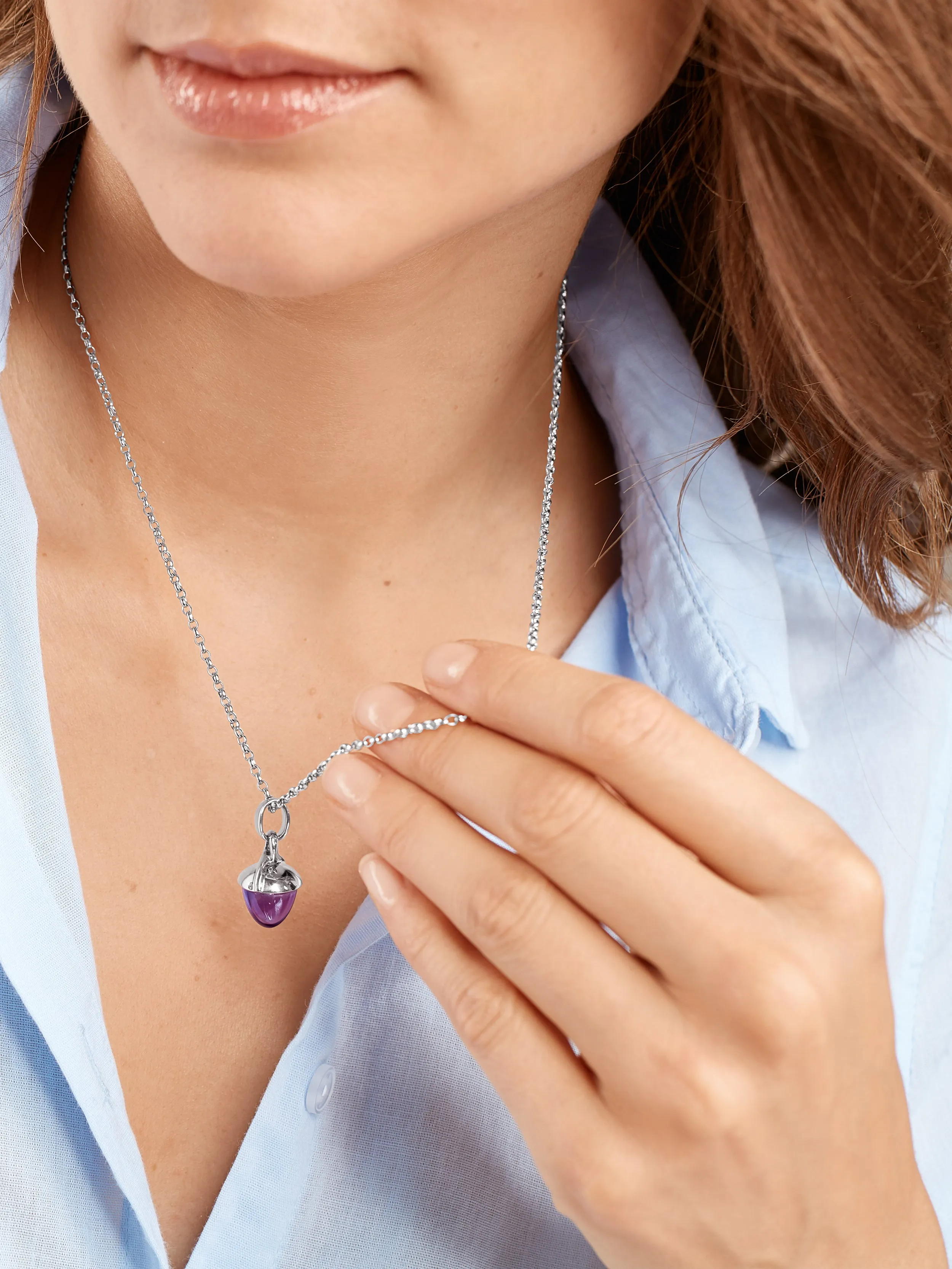 Pendant MIKADO Bouquet Amethyst Amethyst
