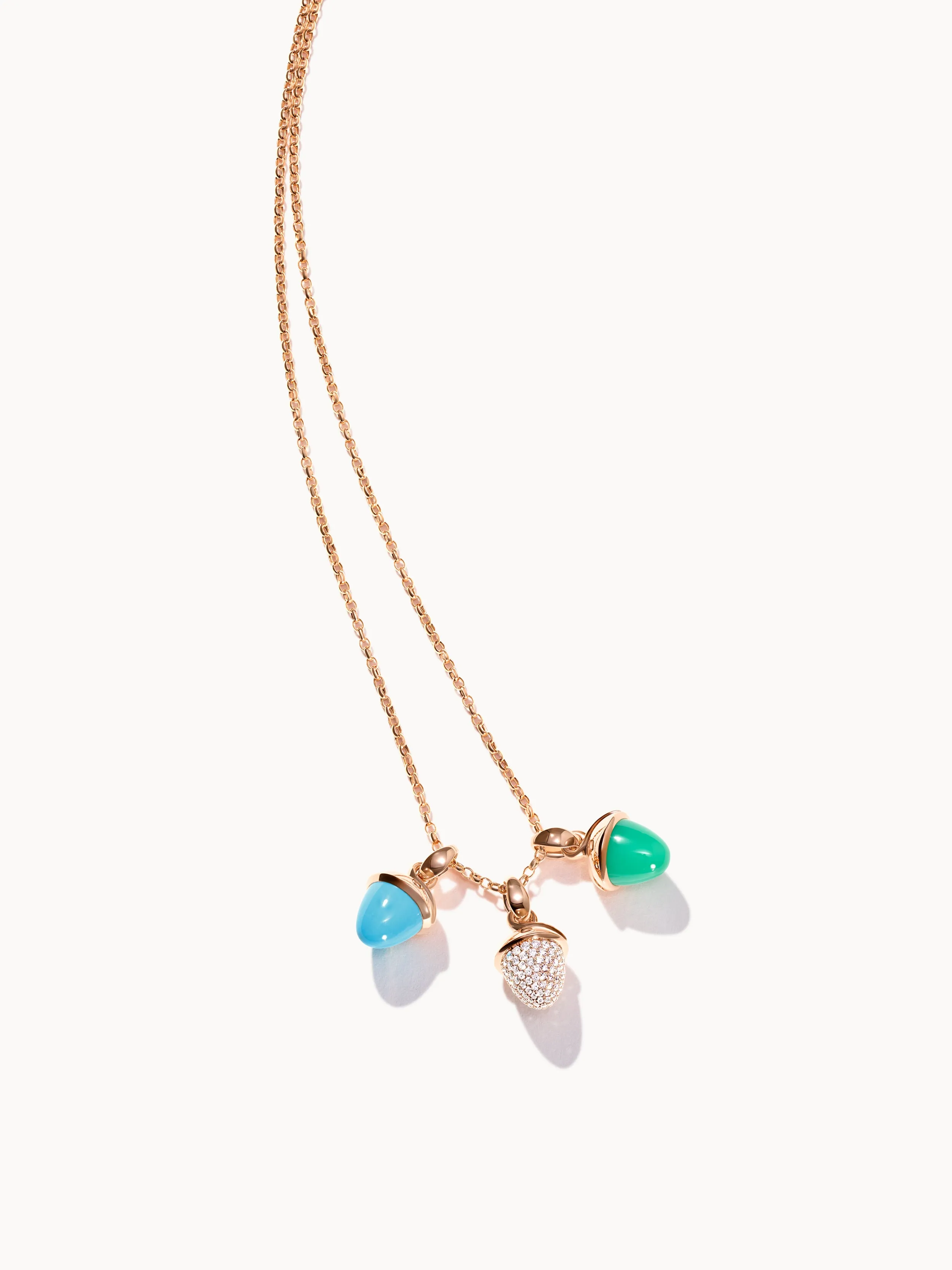 Pendant MIKADO Bouquet Chrysoprase Chrysoprase