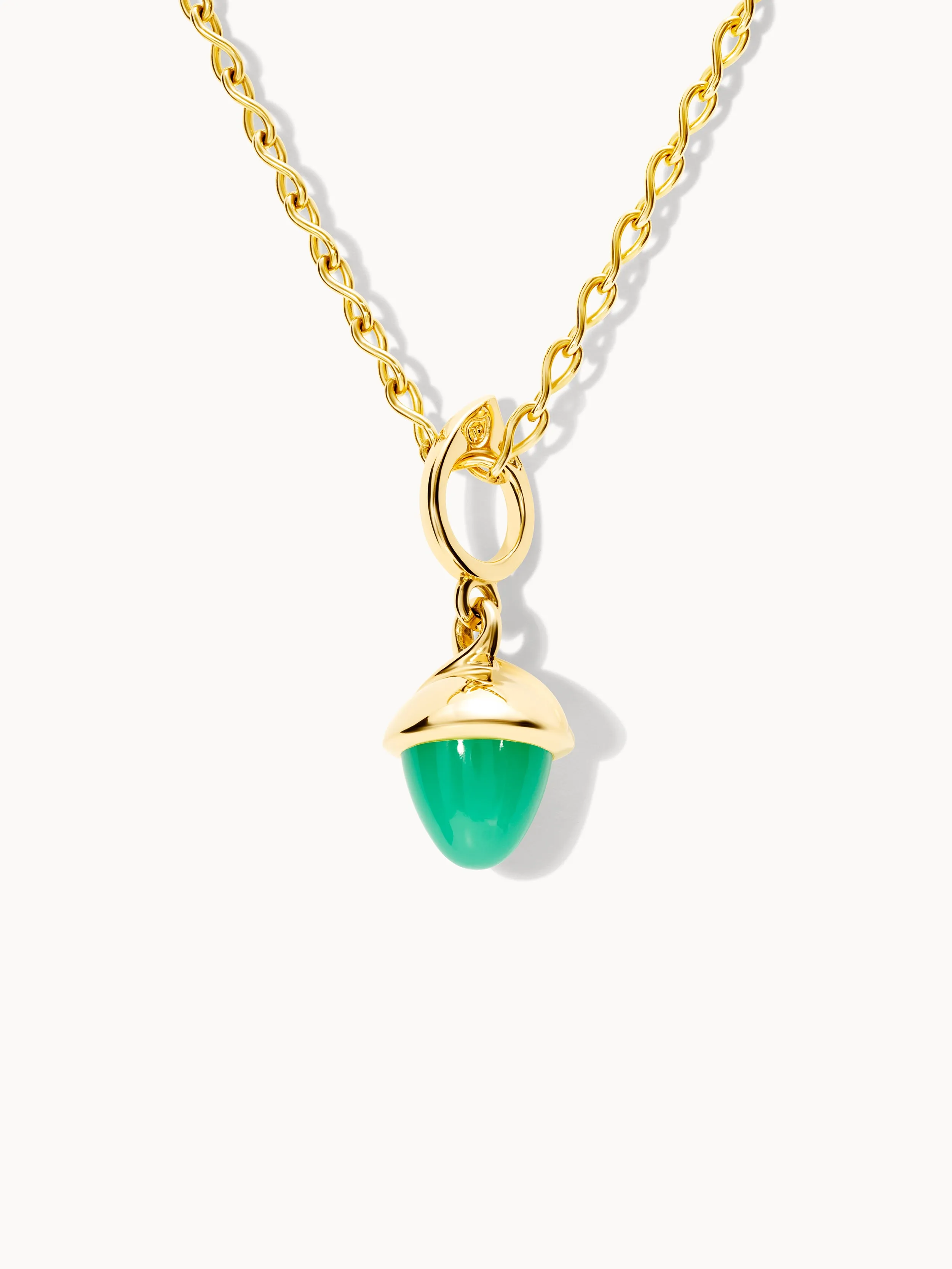 Pendant MIKADO Flamenco Chrysoprase Chrysoprase