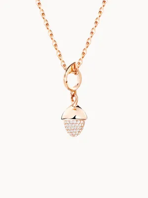 Pendant MIKADO Flamenco Diamond Pavé with Diamond Pavé