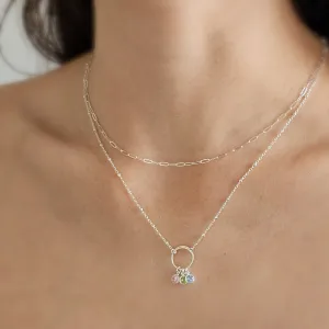 Personalized Birthstone Necklace