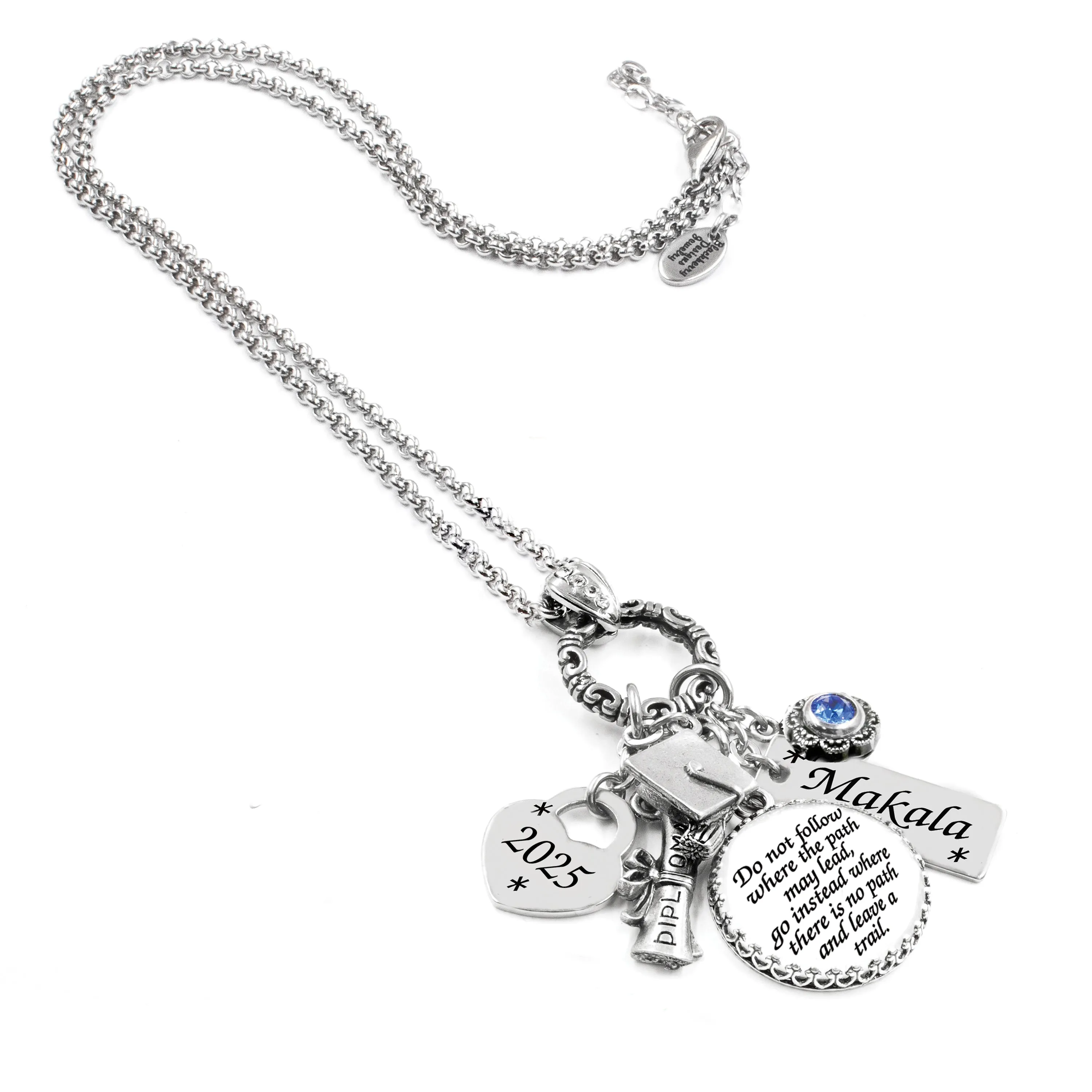 Personalized Graduation Necklace 2025