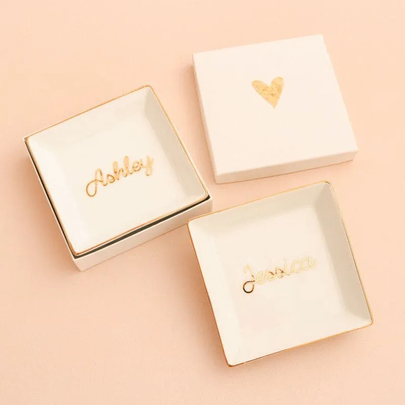 Personalized Jewelry Dish