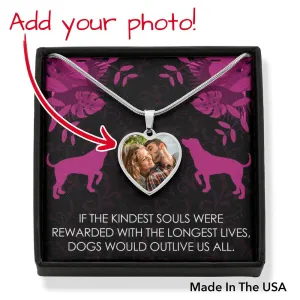 Personalized Kindest Souls Heart Necklace