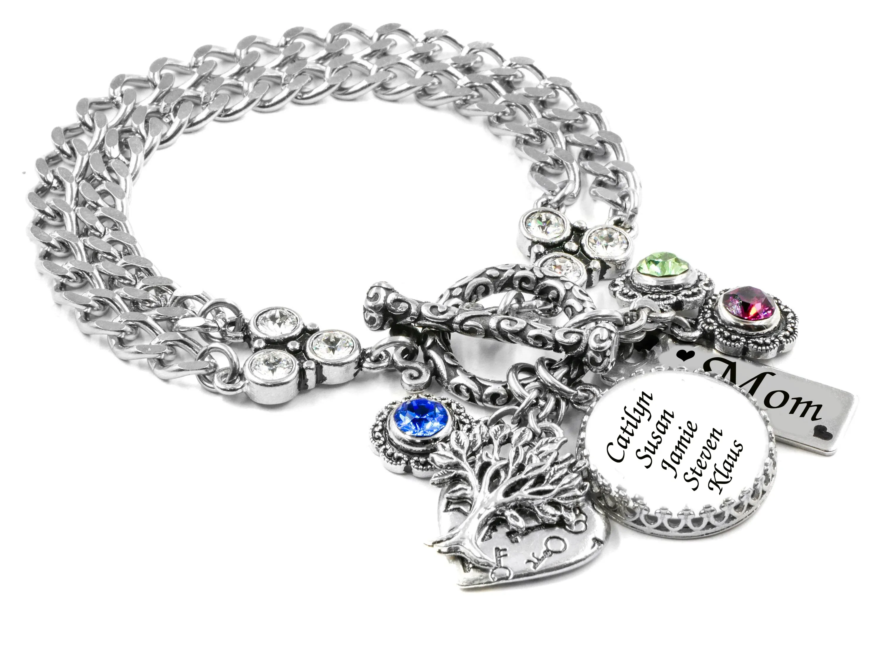 Personalized Mother's Bracelet