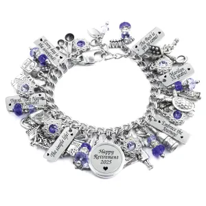 Personalized Retirement Bracelet