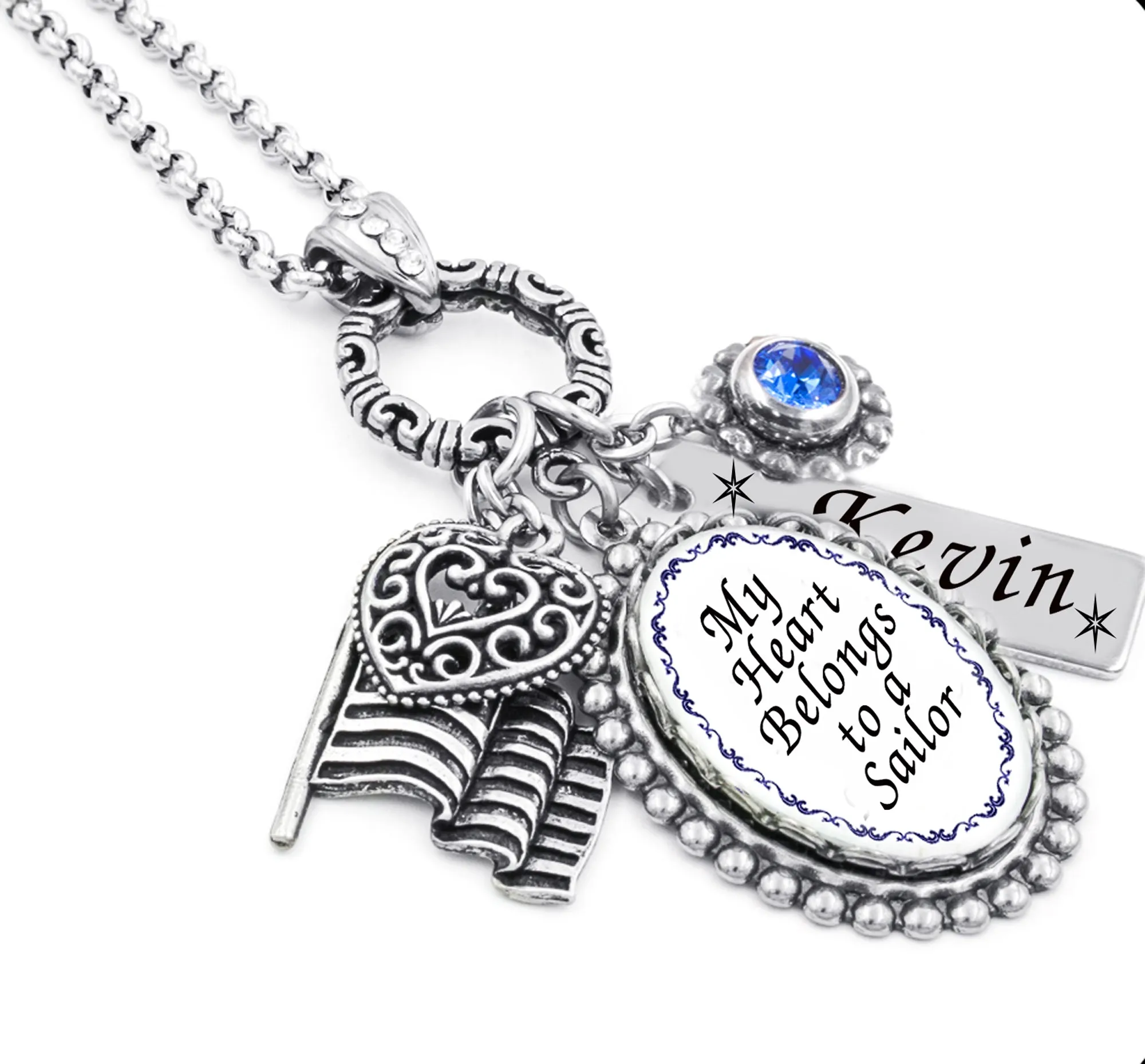 Personalized Sailor Necklace