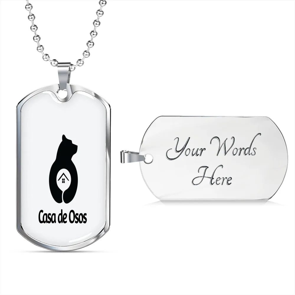 Personalized Tag Necklace