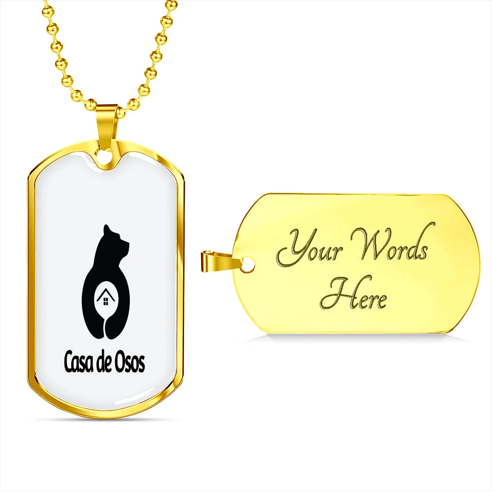 Personalized Tag Necklace