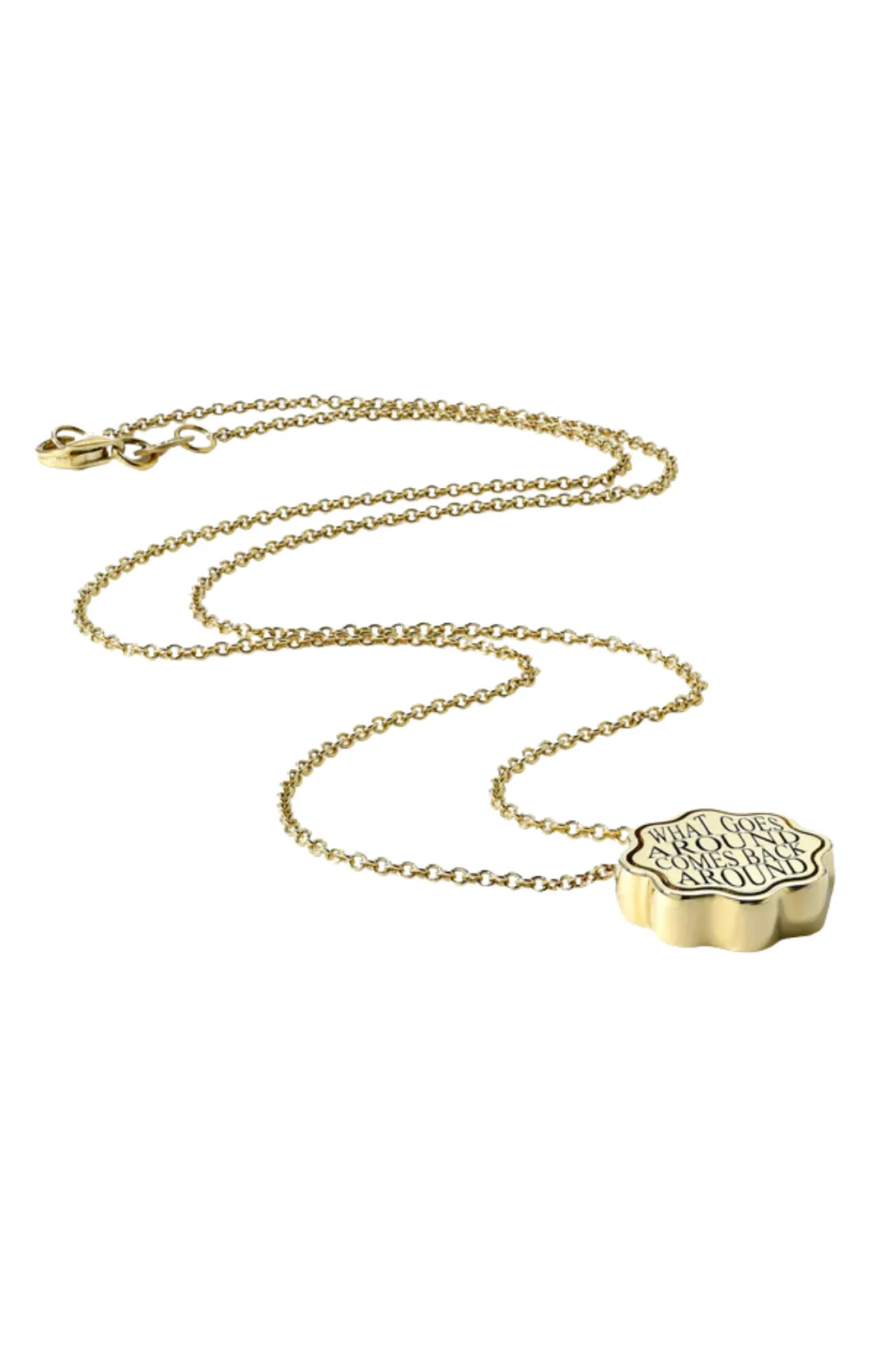 Petite Talisman Signet Pendant Necklace
