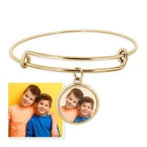 Photo Charm Expandable Bracelet Jewelry